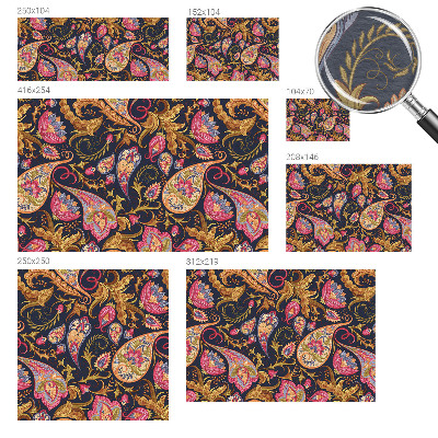 Fototapeta na ścianę Kolorowy paisley