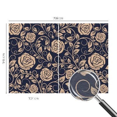 Tapeta fotograficzna fizelinowa Romantyczne kwiaty