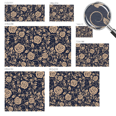 Tapeta fotograficzna fizelinowa Romantyczne kwiaty