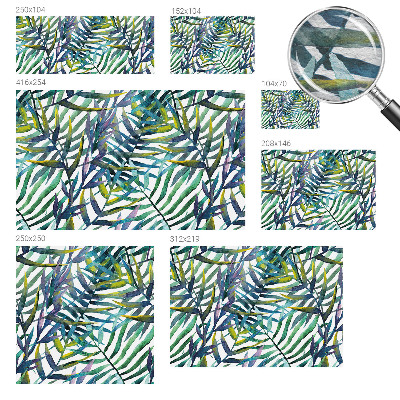 Tapeta fotograficzna Egzotyczna roślinność