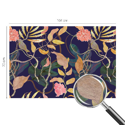 Nowoczesna fototapeta do salonu Roślinna elegancja