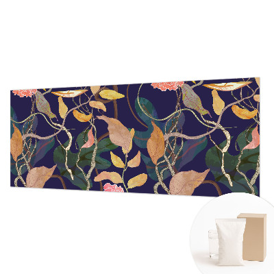 Nowoczesna fototapeta do salonu Roślinna elegancja