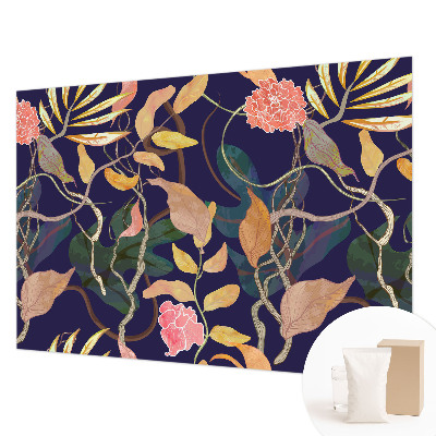 Nowoczesna fototapeta do salonu Roślinna elegancja