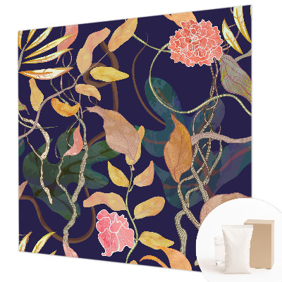 Nowoczesna fototapeta do salonu Roślinna elegancja