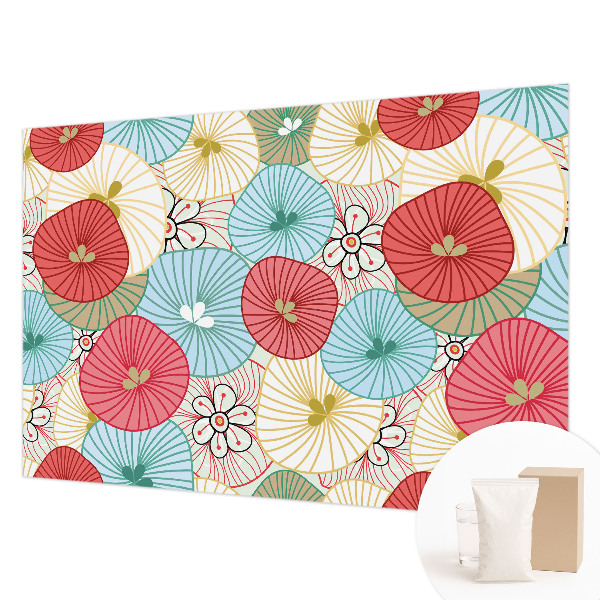 Dekoracyjna fototapeta na ścianę Dekoracyjna fototapeta na ścianę Kwiatowy wzór