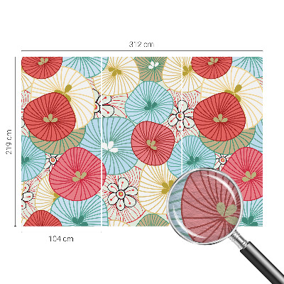 Dekoracyjna fototapeta na ścianę Dekoracyjna fototapeta na ścianę Kwiatowy wzór