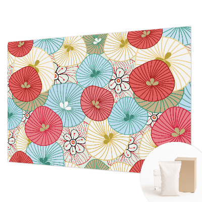 Dekoracyjna fototapeta na ścianę Dekoracyjna fototapeta na ścianę Kwiatowy wzór