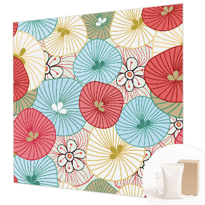 Dekoracyjna fototapeta na ścianę Dekoracyjna fototapeta na ścianę Kwiatowy wzór