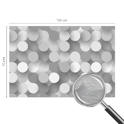 Tapeta fotograficzna Szare okręgi