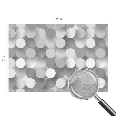 Tapeta fotograficzna Szare okręgi