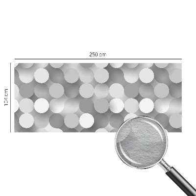 Tapeta fotograficzna Szare okręgi