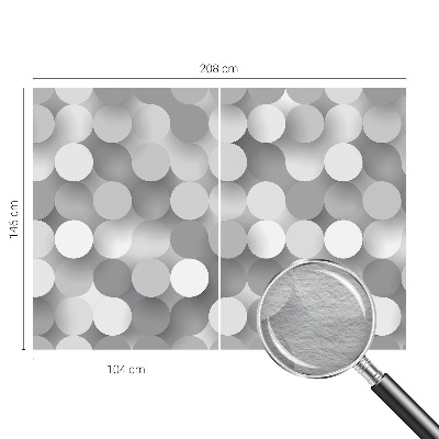 Tapeta fotograficzna Szare okręgi