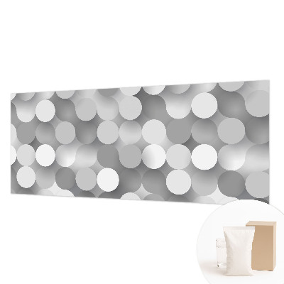 Tapeta fotograficzna Szare okręgi