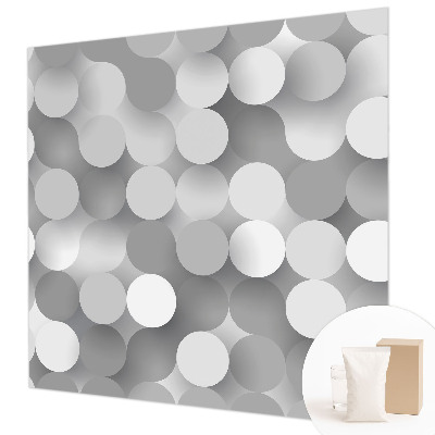 Tapeta fotograficzna Szare okręgi