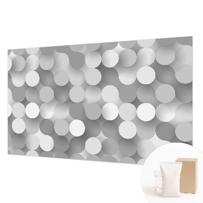 Tapeta fotograficzna Szare okręgi