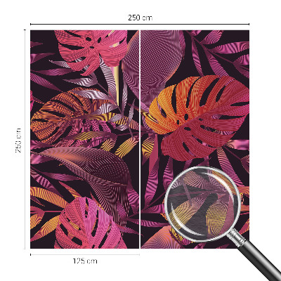 Fototapeta na ścianę Egzotyczne liście