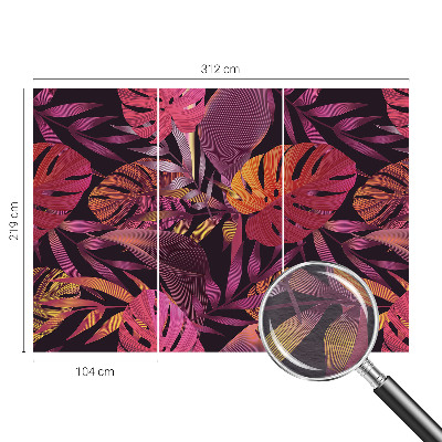 Fototapeta na ścianę Egzotyczne liście