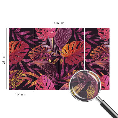 Fototapeta na ścianę Egzotyczne liście