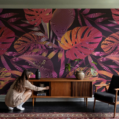 Fototapeta na ścianę Egzotyczne liście