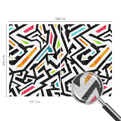 Tapeta fotograficzna fizelinowa Abstrakcyjna mozaika