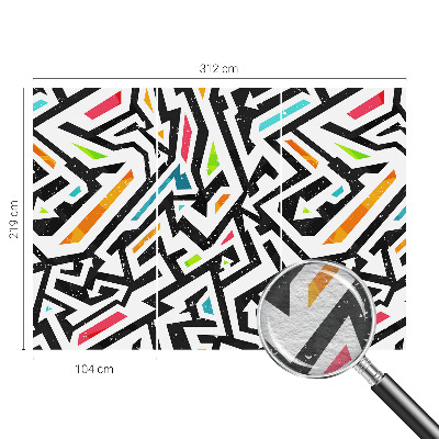 Tapeta fotograficzna fizelinowa Abstrakcyjna mozaika