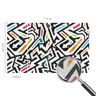 Tapeta fotograficzna fizelinowa Abstrakcyjna mozaika