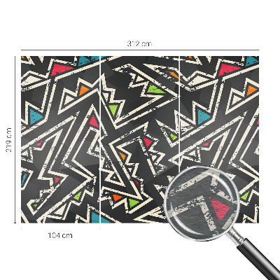 Fototapeta fizelinowa do sypialni Energetyczna geometria