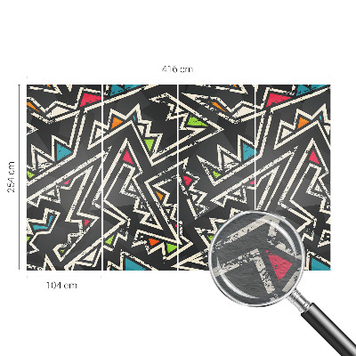 Fototapeta fizelinowa do sypialni Energetyczna geometria