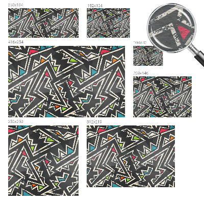 Fototapeta fizelinowa do sypialni Energetyczna geometria