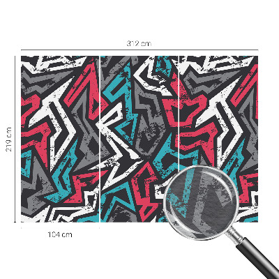 Fototapeta fizelinowa z nadrukiem Abstrakcyjna mozaika