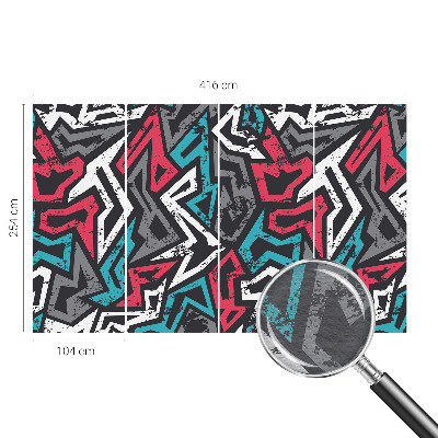 Fototapeta fizelinowa z nadrukiem Abstrakcyjna mozaika