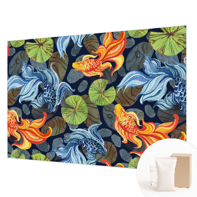 Nowoczesna fototapeta do salonu Rybne wzory