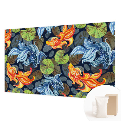 Nowoczesna fototapeta do salonu Rybne wzory