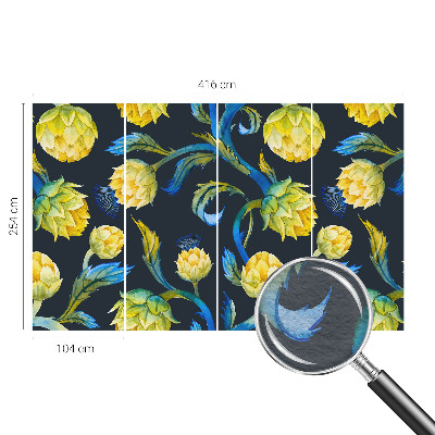 Dekoracyjna fototapeta na ścianę Dekoracyjna fototapeta na ścianę Roślinny wirtuoz