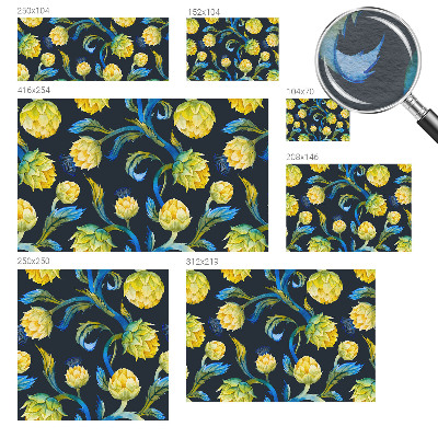 Dekoracyjna fototapeta na ścianę Dekoracyjna fototapeta na ścianę Roślinny wirtuoz