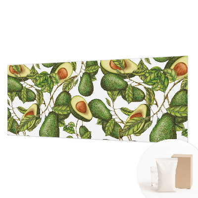 Fototapeta fizelinowa do sypialni Awokado wzór