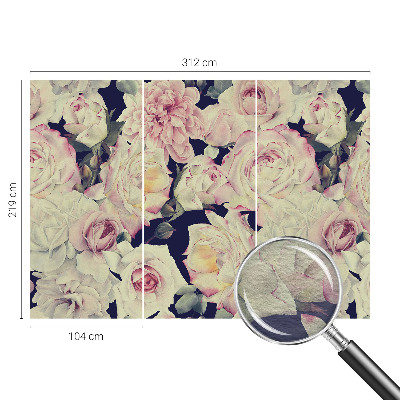 Tapeta fotograficzna fizelinowa Kwiatowy bukiet