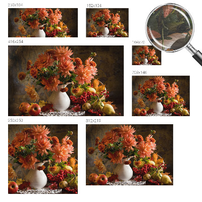 Nowoczesna fototapeta do salonu Jesienna kompozycja