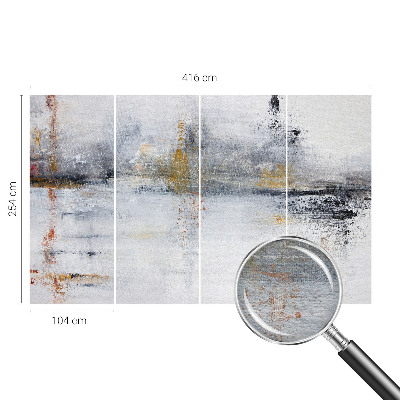 Fototapeta fizelinowa z nadrukiem Harmonijna abstrakcja