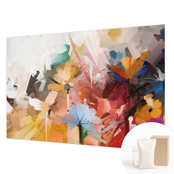 Tapeta fotograficzna fizelinowa Kwiatowy abstrakt