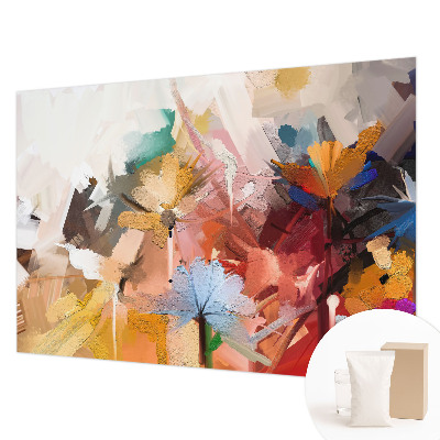 Tapeta fotograficzna fizelinowa Kwiatowy abstrakt