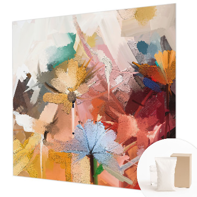 Tapeta fotograficzna fizelinowa Kwiatowy abstrakt