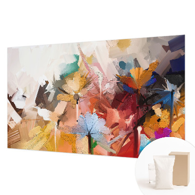 Tapeta fotograficzna fizelinowa Kwiatowy abstrakt