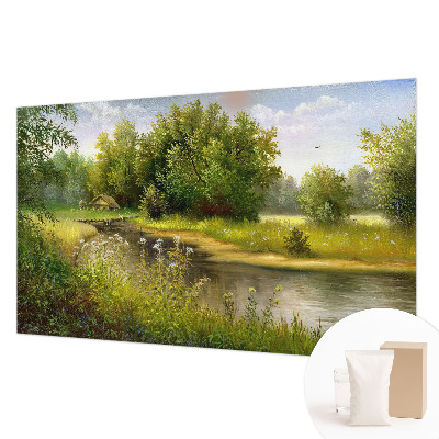 Tapeta fotograficzna z motywem wiejskiego pejzażu