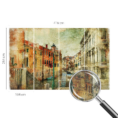 Nowoczesna fototapeta do salonu Nowoczesna fototapeta do salonu Miejska impresja