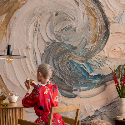 Fototapeta fizelinowa z nadrukiem Kolorowe wiry