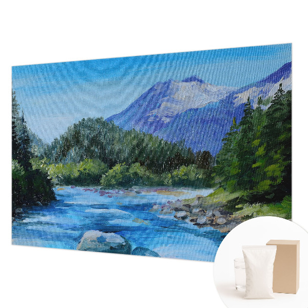 Fototapeta fizelinowa do sypialni Górska sceneria