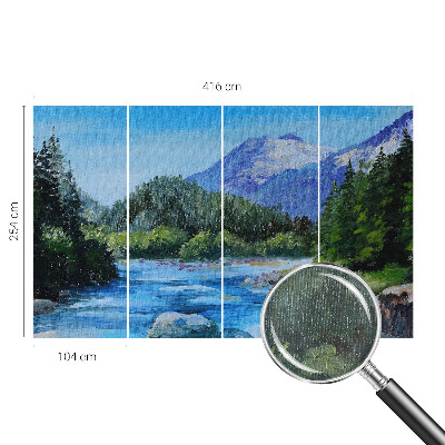 Fototapeta fizelinowa do sypialni Górska sceneria