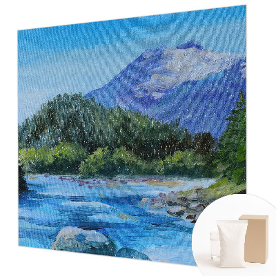 Fototapeta fizelinowa do sypialni Górska sceneria