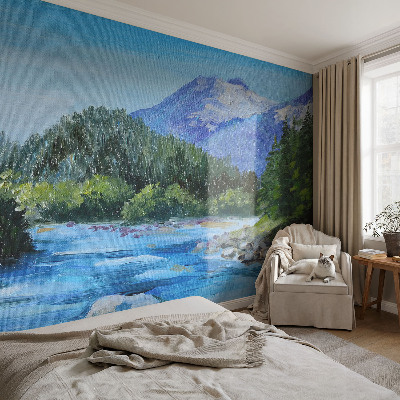 Fototapeta fizelinowa do sypialni Górska sceneria